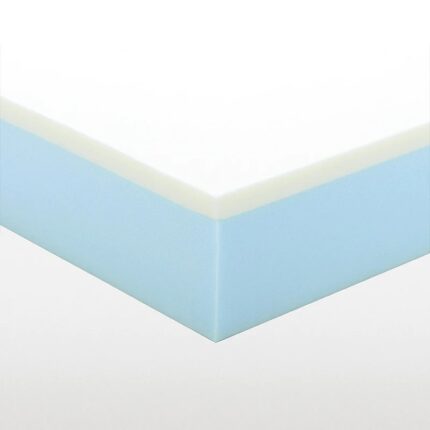 cool blue memory foam mattress
